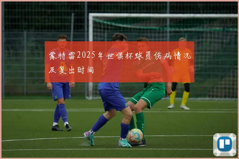 蒙特雷2025年世俱杯球员伤病情况及复出时间